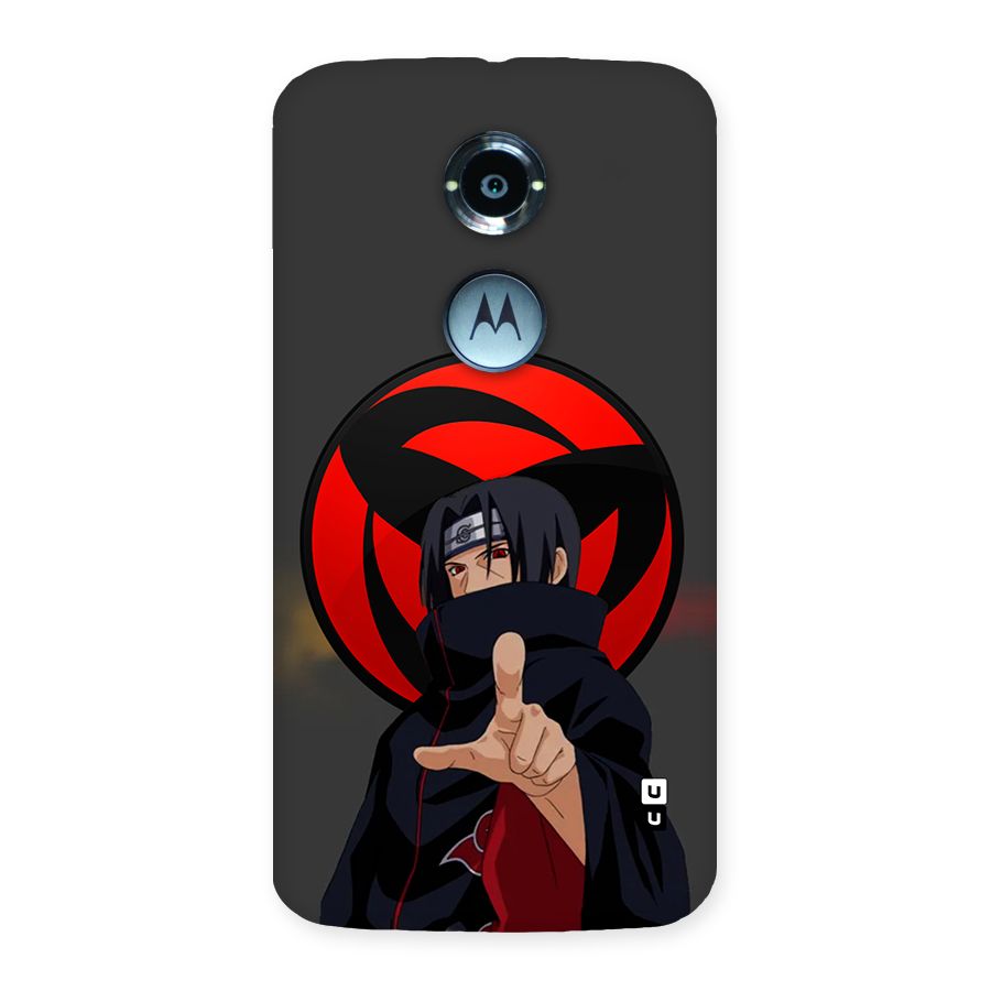 Itachi Uchiha With sharingan Back Case for Moto X2