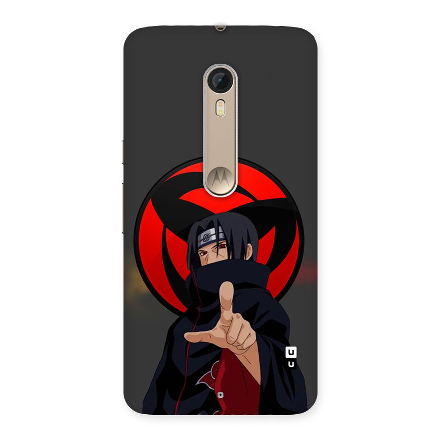 Itachi Uchiha With sharingan Back Case for Moto X Style