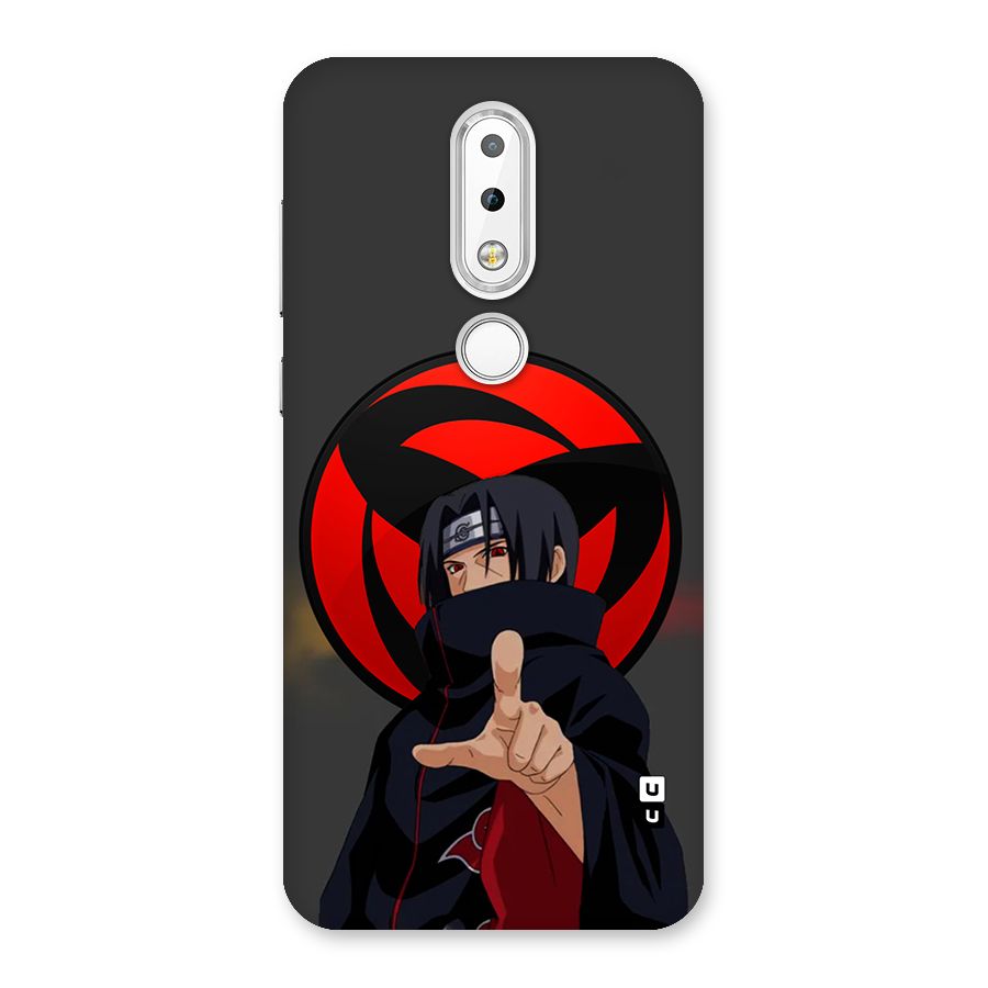 Itachi Uchiha With sharingan Back Case for Nokia 6.1 Plus