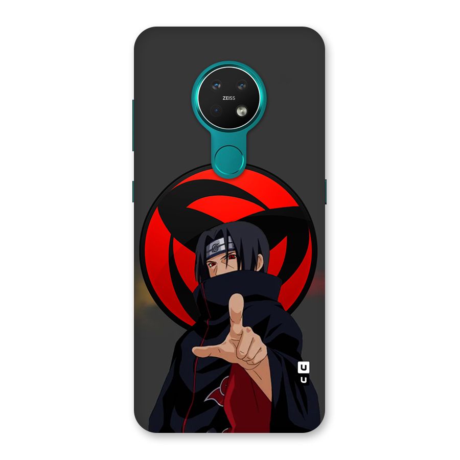 Itachi Uchiha With sharingan Back Case for Nokia 7.2