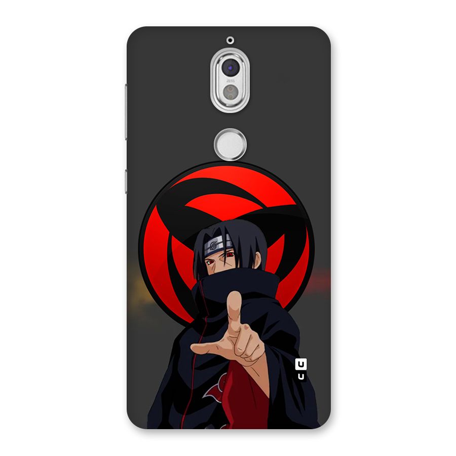 Itachi Uchiha With sharingan Back Case for Nokia 7