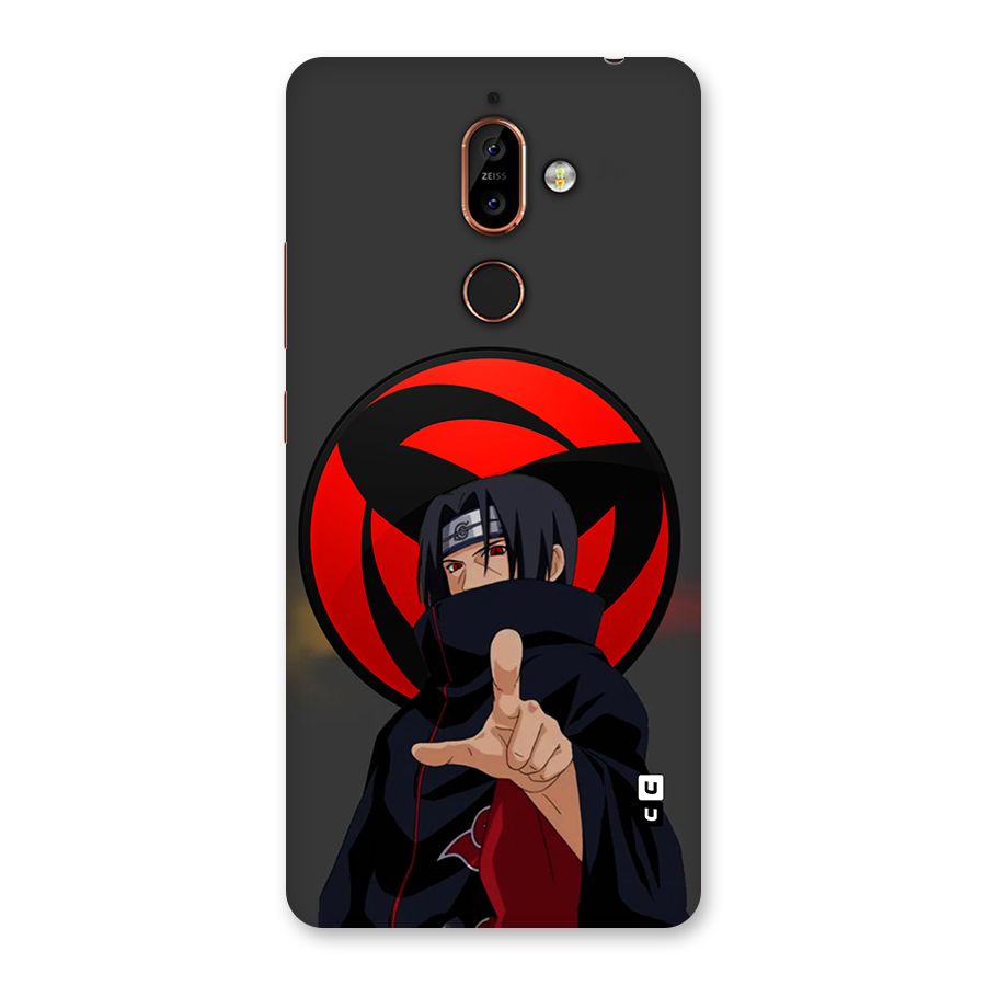 Itachi Uchiha With sharingan Back Case for Nokia 7 Plus