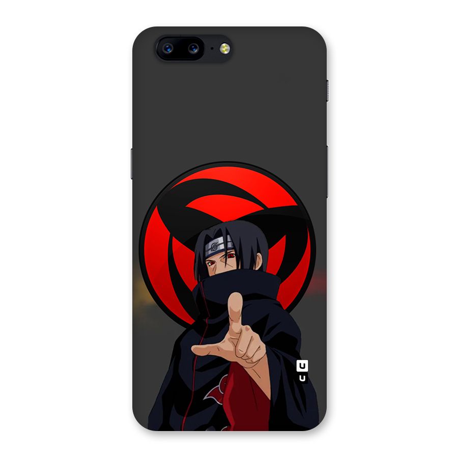 Itachi Uchiha With sharingan Back Case for OnePlus 5