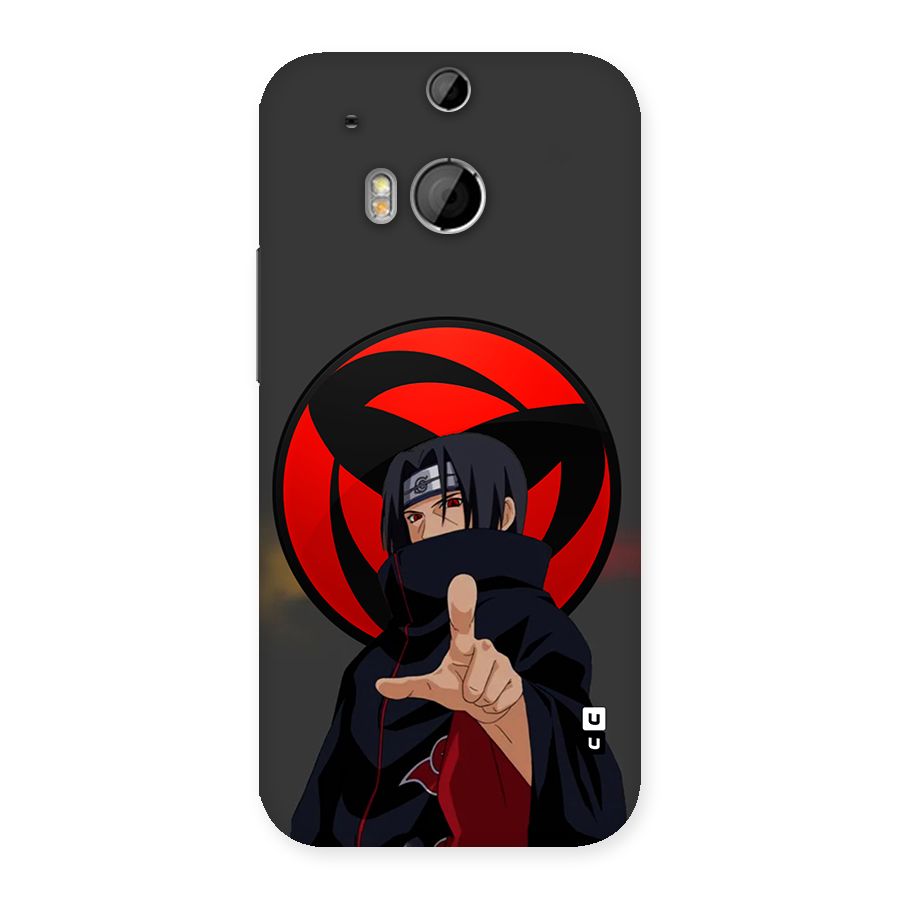 Itachi Uchiha With sharingan Back Case for One M8