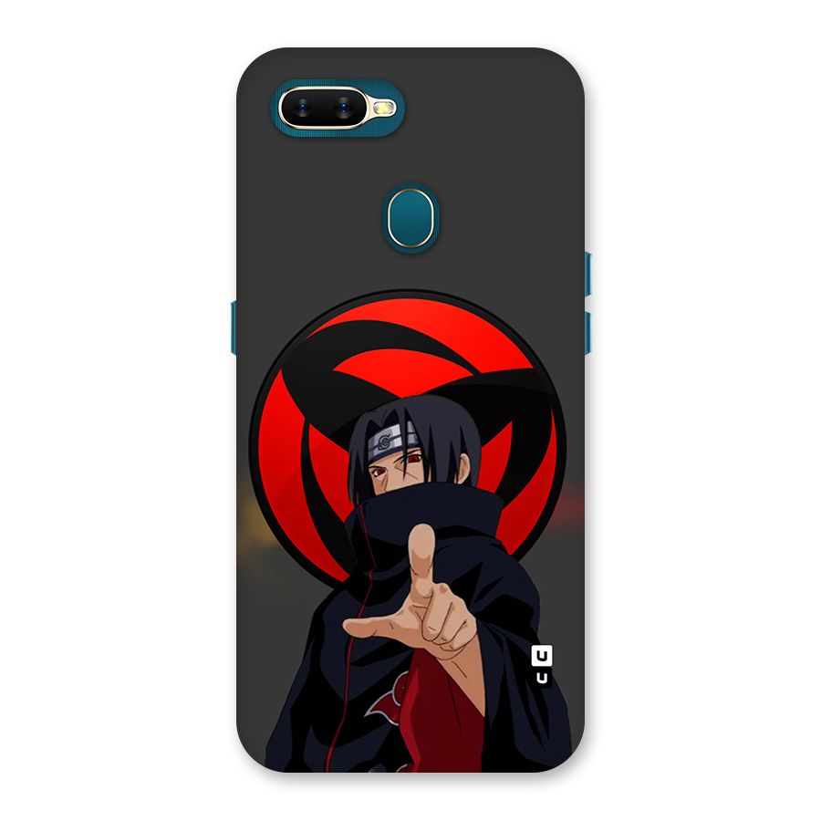 Itachi Uchiha With sharingan Back Case for Oppo A11k