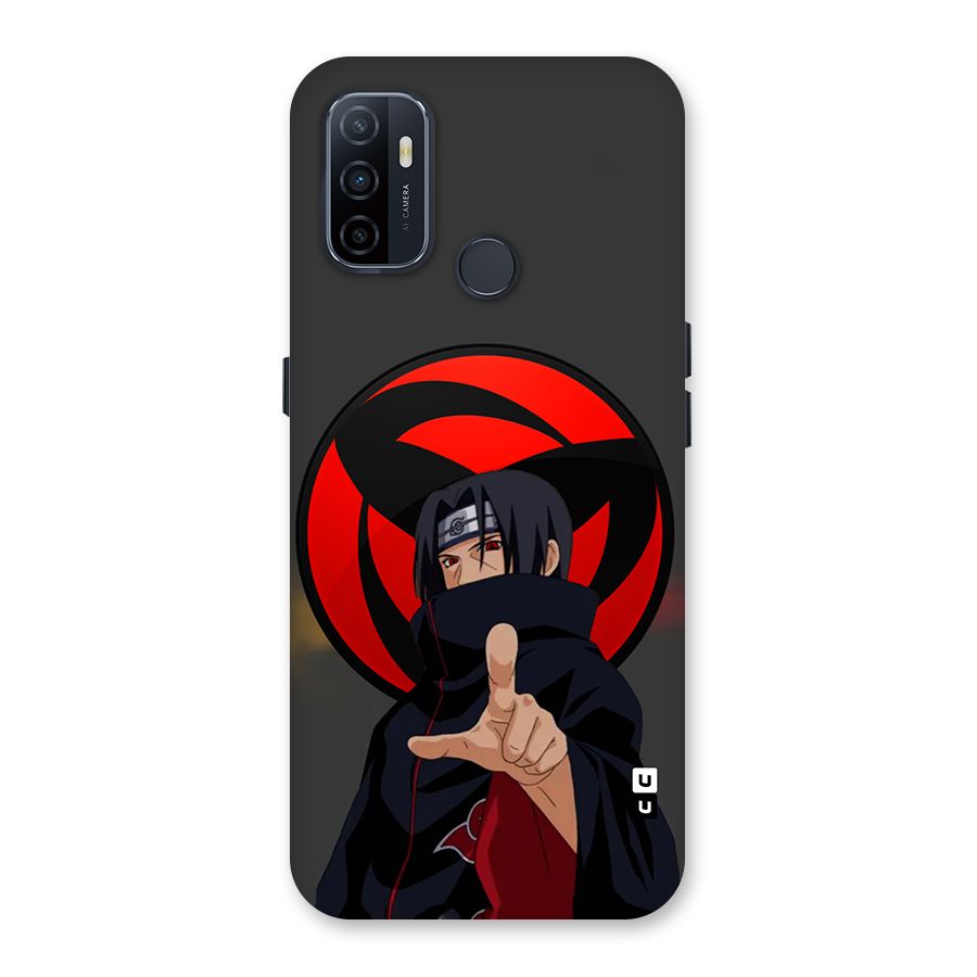 Itachi Uchiha With sharingan Back Case for Oppo A32