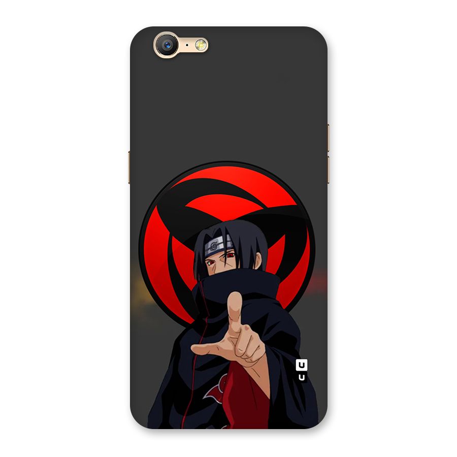 Itachi Uchiha With sharingan Back Case for Oppo A57
