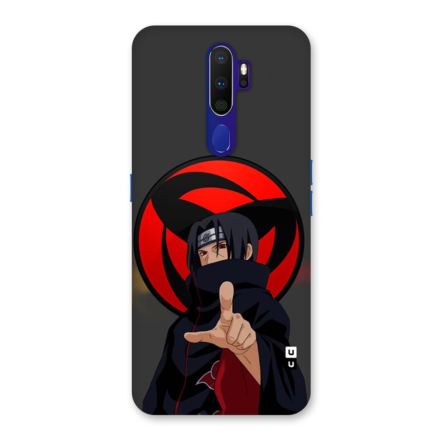 Itachi Uchiha With sharingan Back Case for Oppo A9 (2020)