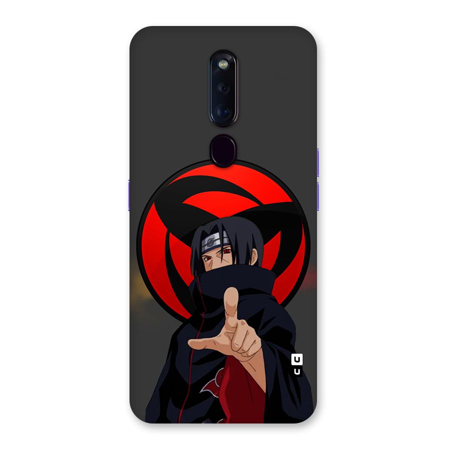 Itachi Uchiha With sharingan Back Case for Oppo F11 Pro