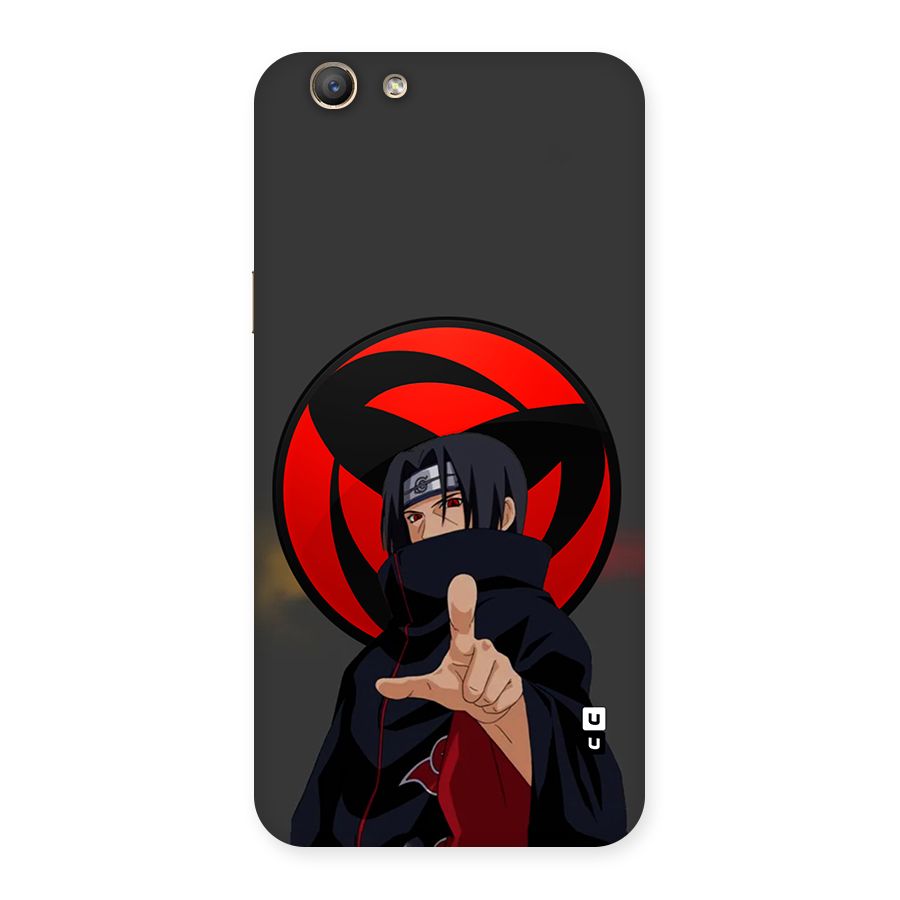 Itachi Uchiha With sharingan Back Case for Oppo F1s