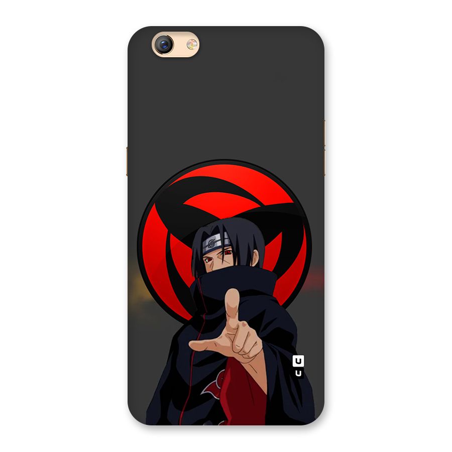 Itachi Uchiha With sharingan Back Case for Oppo F3 Plus
