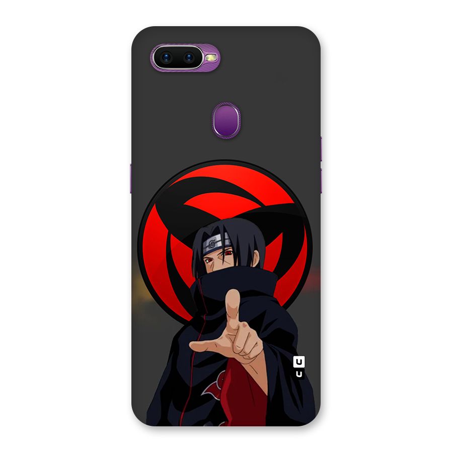 Itachi Uchiha With sharingan Back Case for Oppo F9