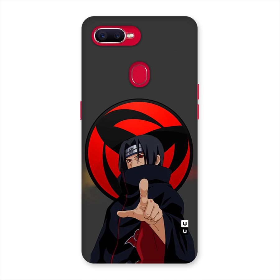 Itachi Uchiha With sharingan Back Case for Oppo F9 Pro