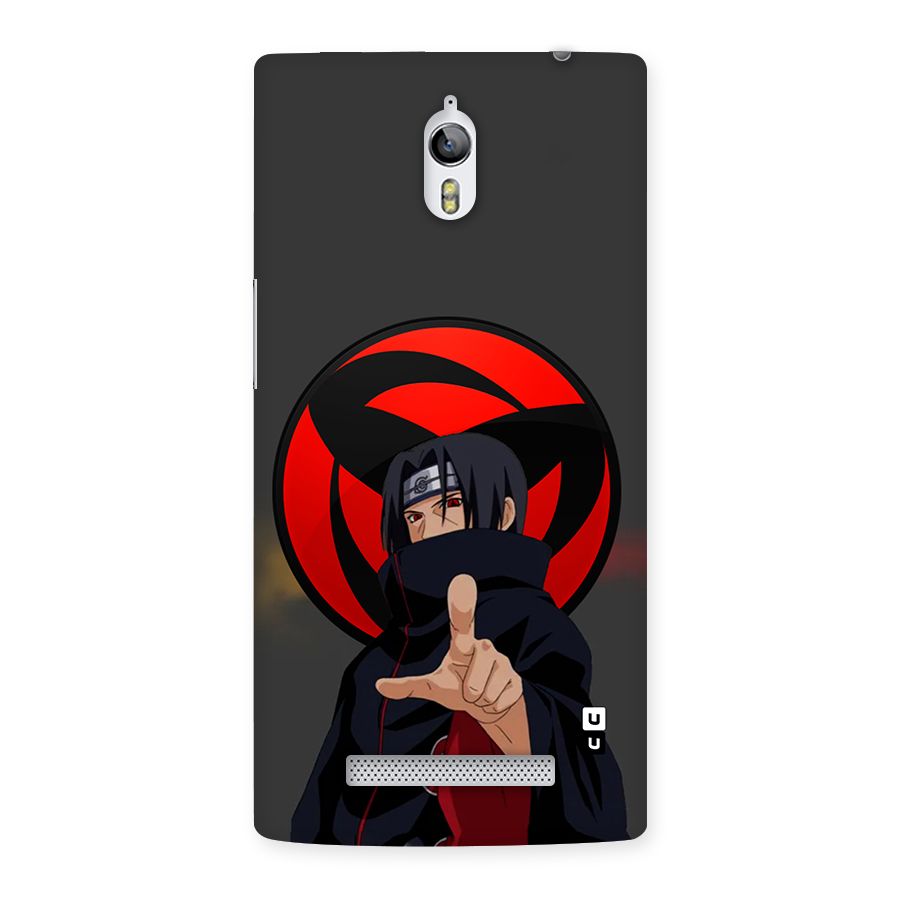 Itachi Uchiha With sharingan Back Case for Oppo Find 7