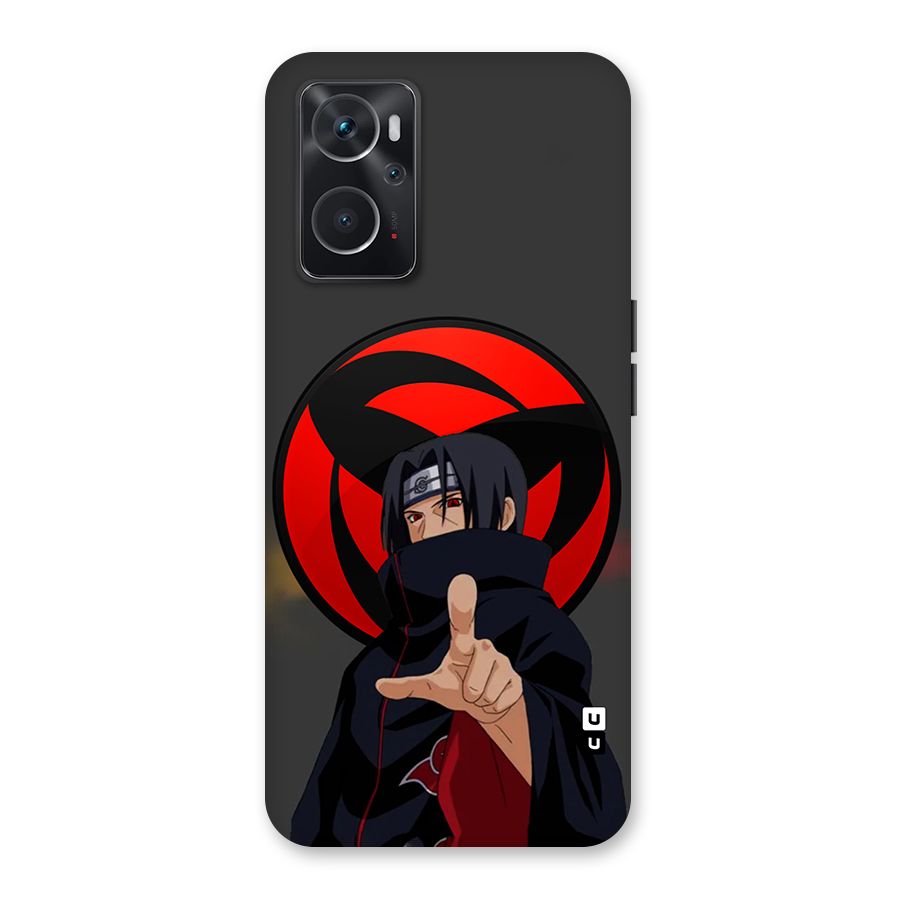 Itachi Uchiha With sharingan Back Case for Oppo K10 4G