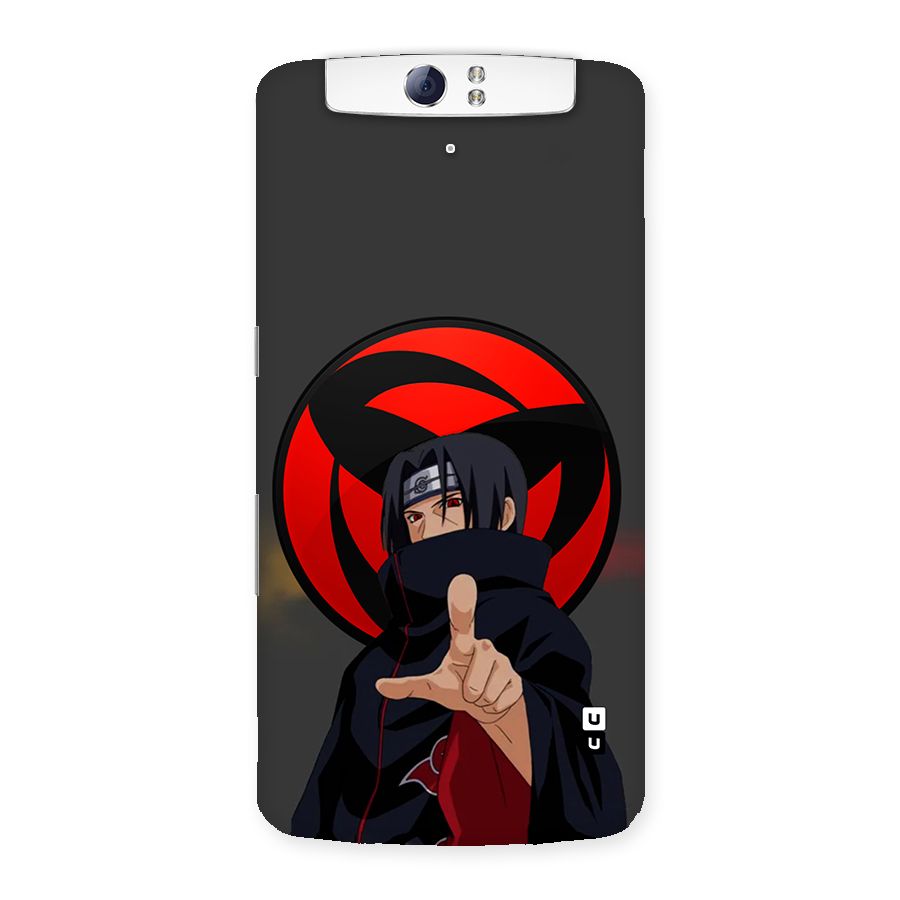 Itachi Uchiha With sharingan Back Case for Oppo N1