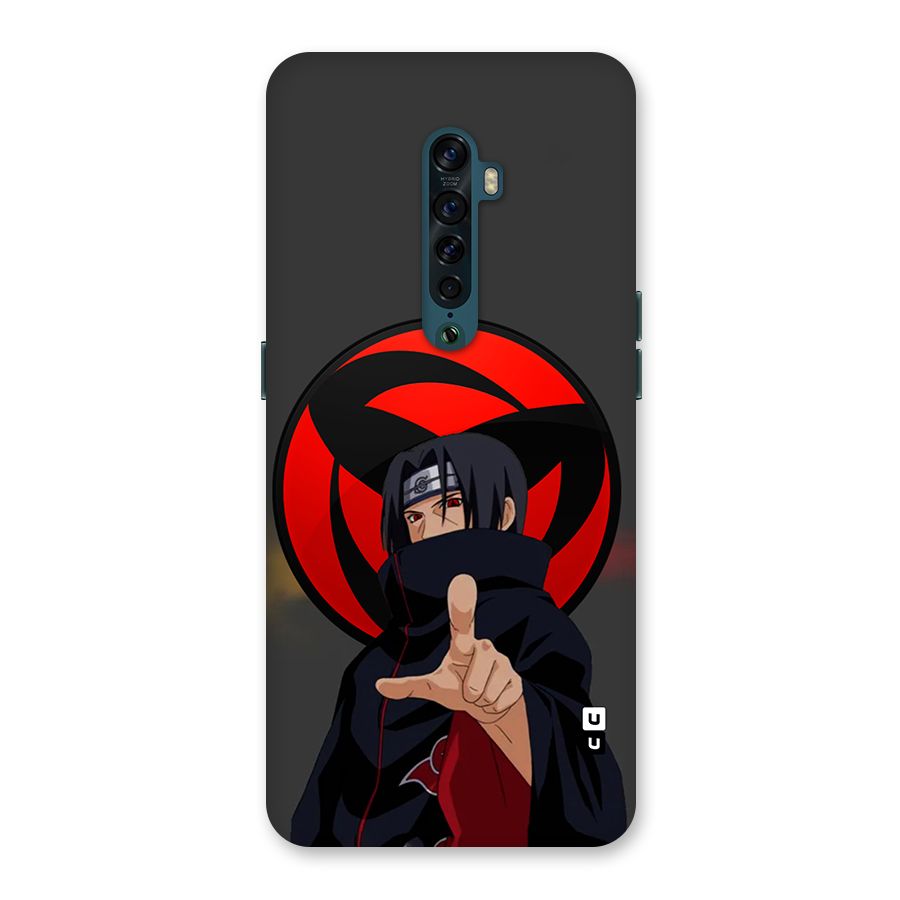 Itachi Uchiha With sharingan Back Case for Oppo Reno2