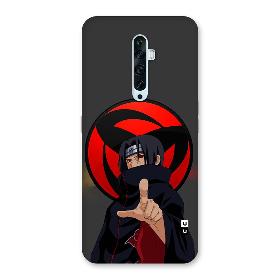 Itachi Uchiha With sharingan Back Case for Oppo Reno2 Z