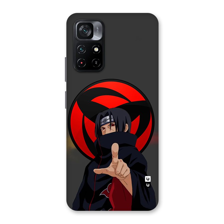 Itachi Uchiha With sharingan Back Case for Poco M4 Pro 5G