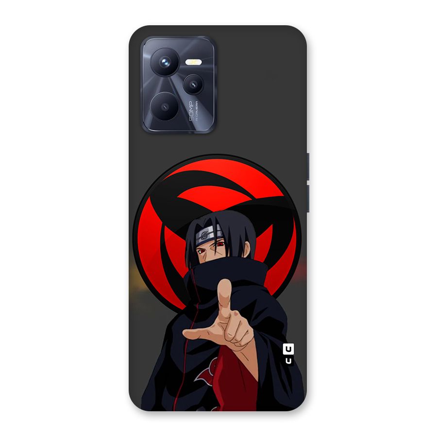 Itachi Uchiha With sharingan Back Case for Realme C35