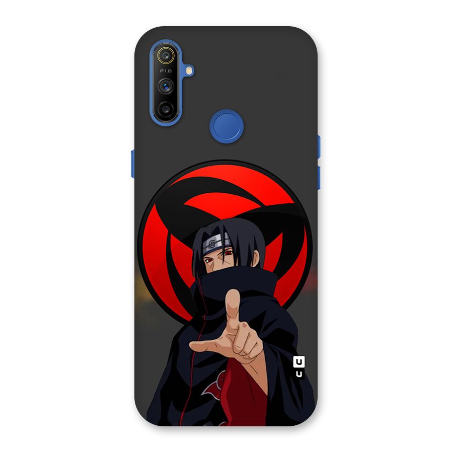 Itachi Uchiha With sharingan Back Case for Realme Narzo 10A