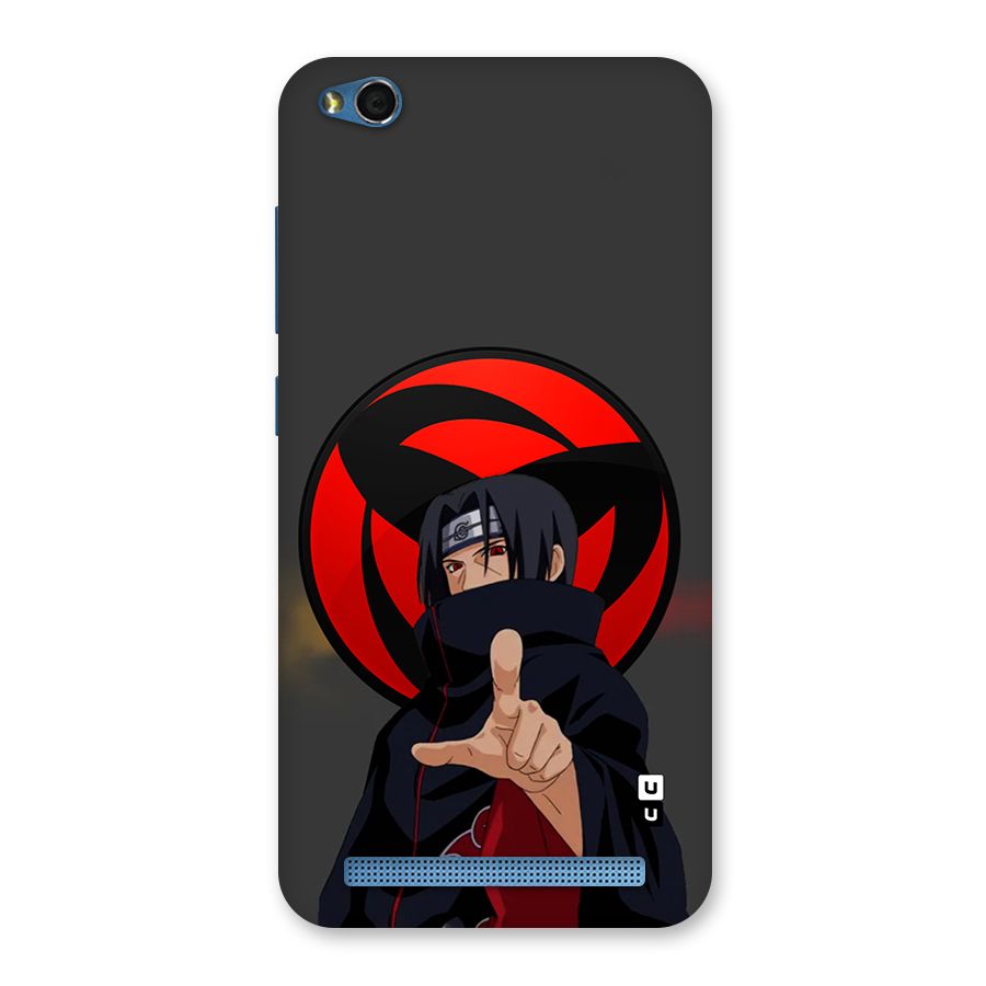 Itachi Uchiha With sharingan Back Case for Redmi 5A