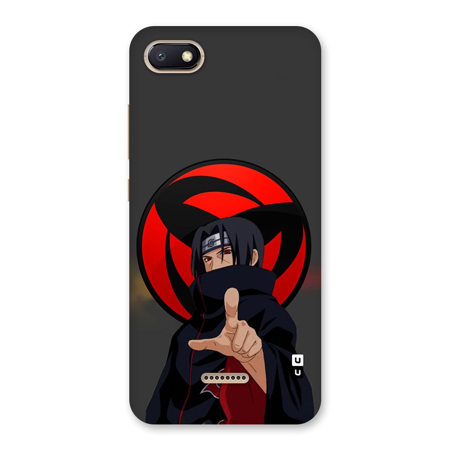 Itachi Uchiha With sharingan Back Case for Redmi 6A