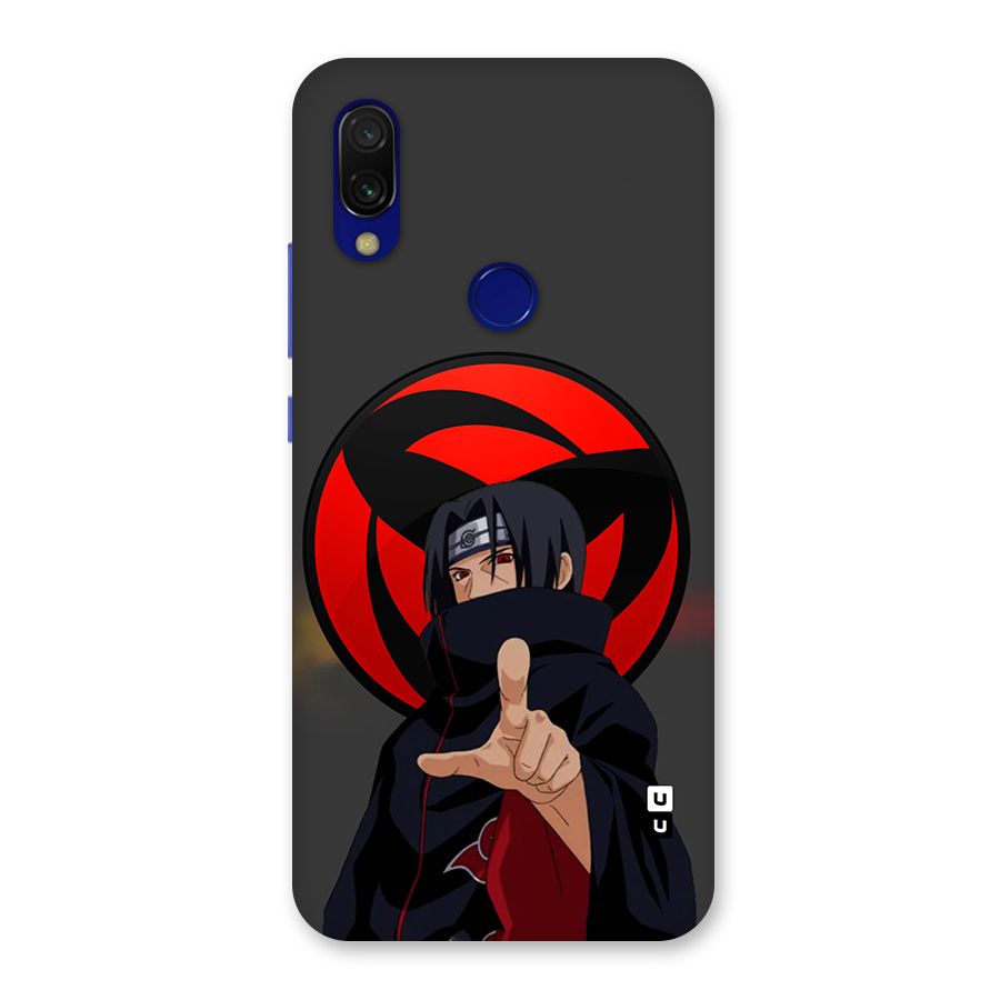 Itachi Uchiha With sharingan Back Case for Redmi 7