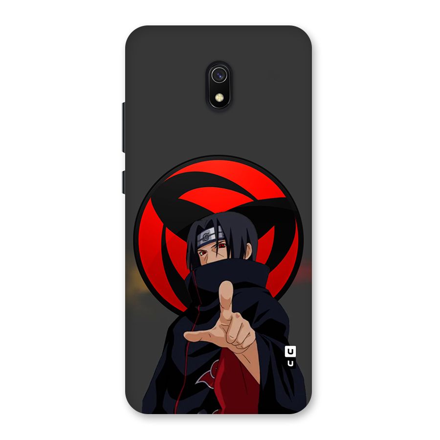 Itachi Uchiha With sharingan Back Case for Redmi 8A
