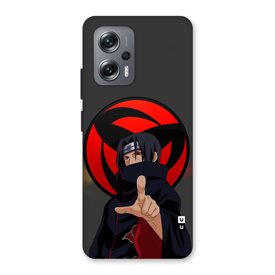 Itachi Uchiha With sharingan Back Case for Redmi K50i