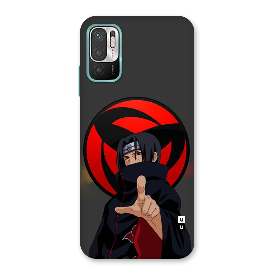 Itachi Uchiha With sharingan Back Case for Redmi Note 10T 5G