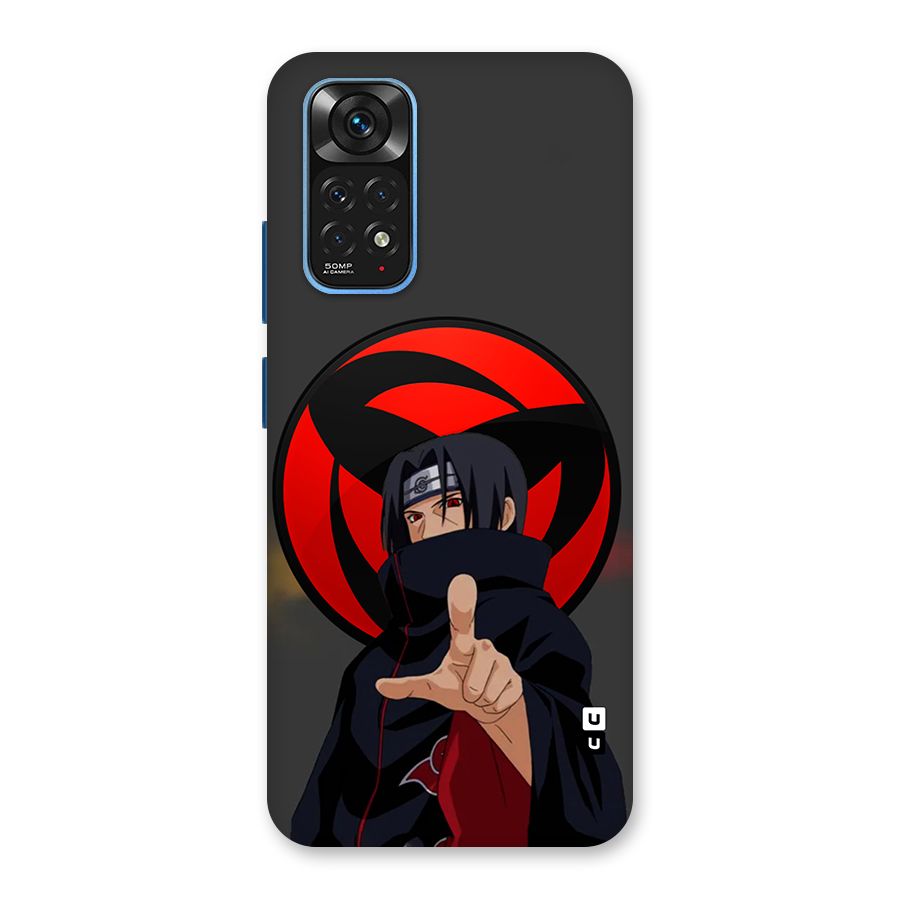 Itachi Uchiha With sharingan Back Case for Redmi Note 11S