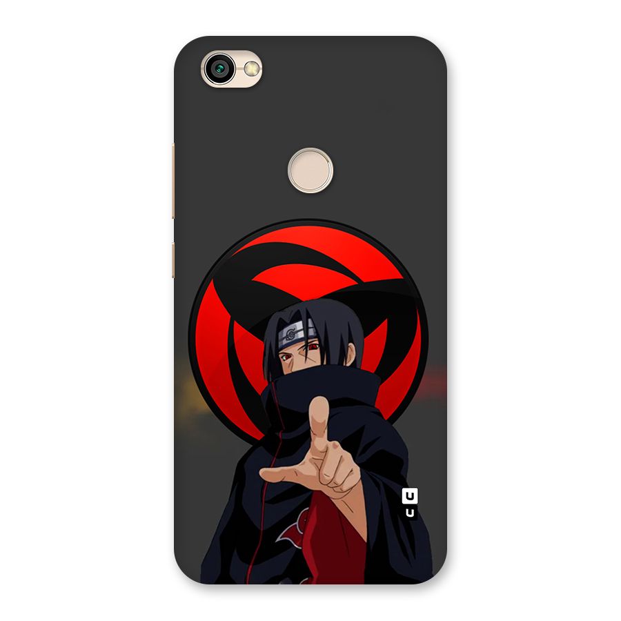 Itachi Uchiha With sharingan Back Case for Redmi Y1 2017