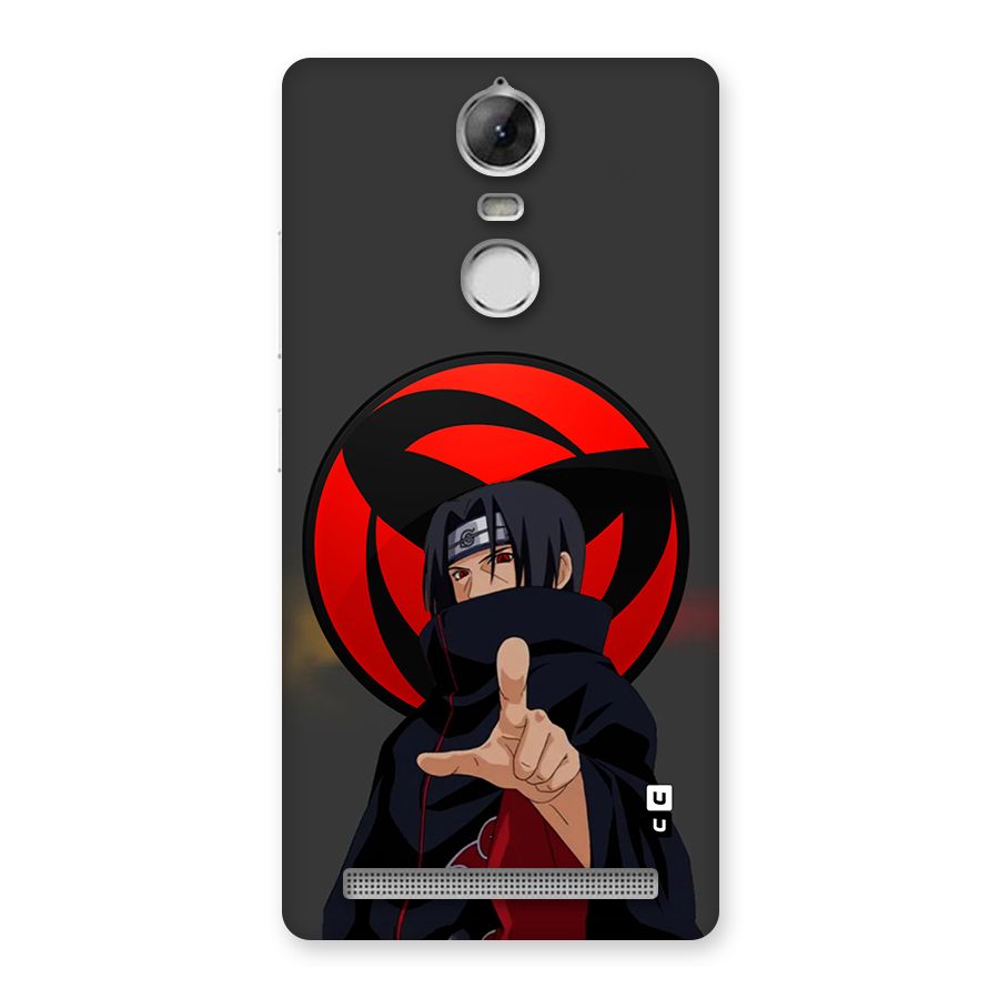 Itachi Uchiha With sharingan Back Case for Vibe K5 Note