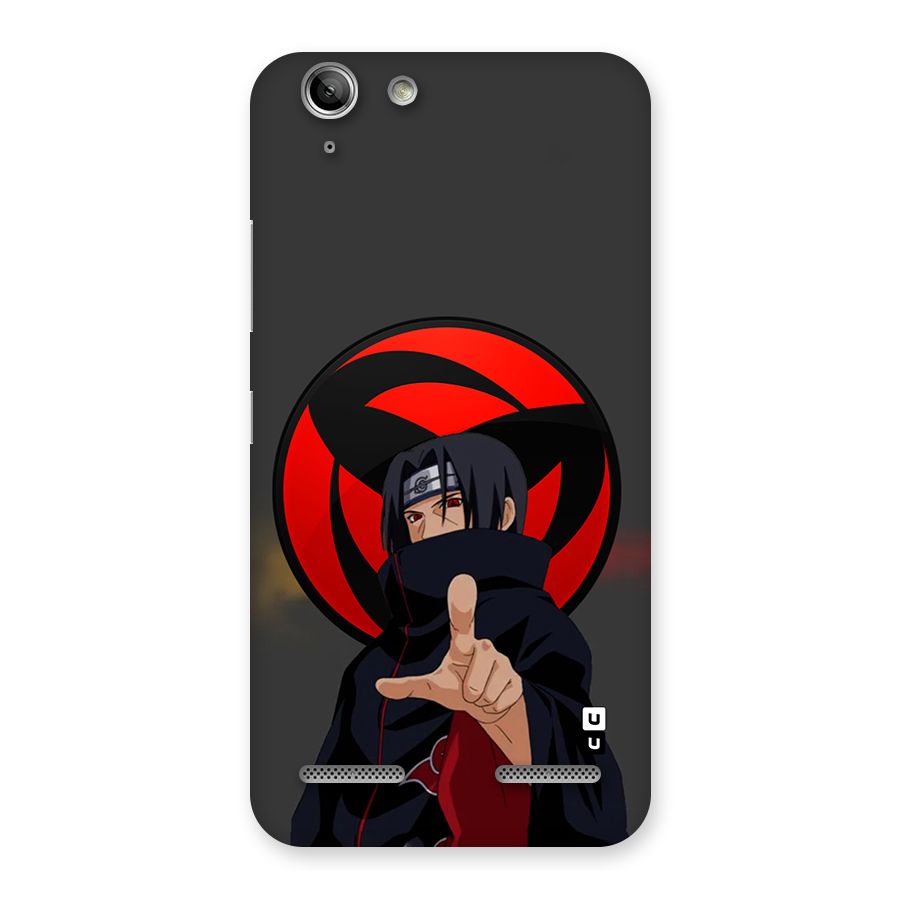 Itachi Uchiha With sharingan Back Case for Vibe K5 Plus