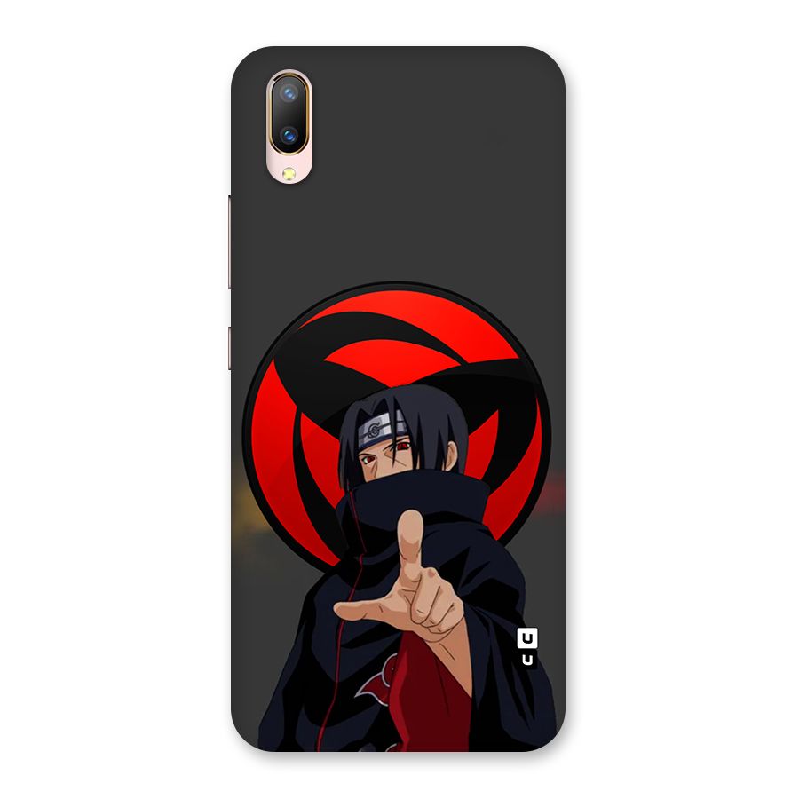Itachi Uchiha With sharingan Back Case for Vivo V11 Pro