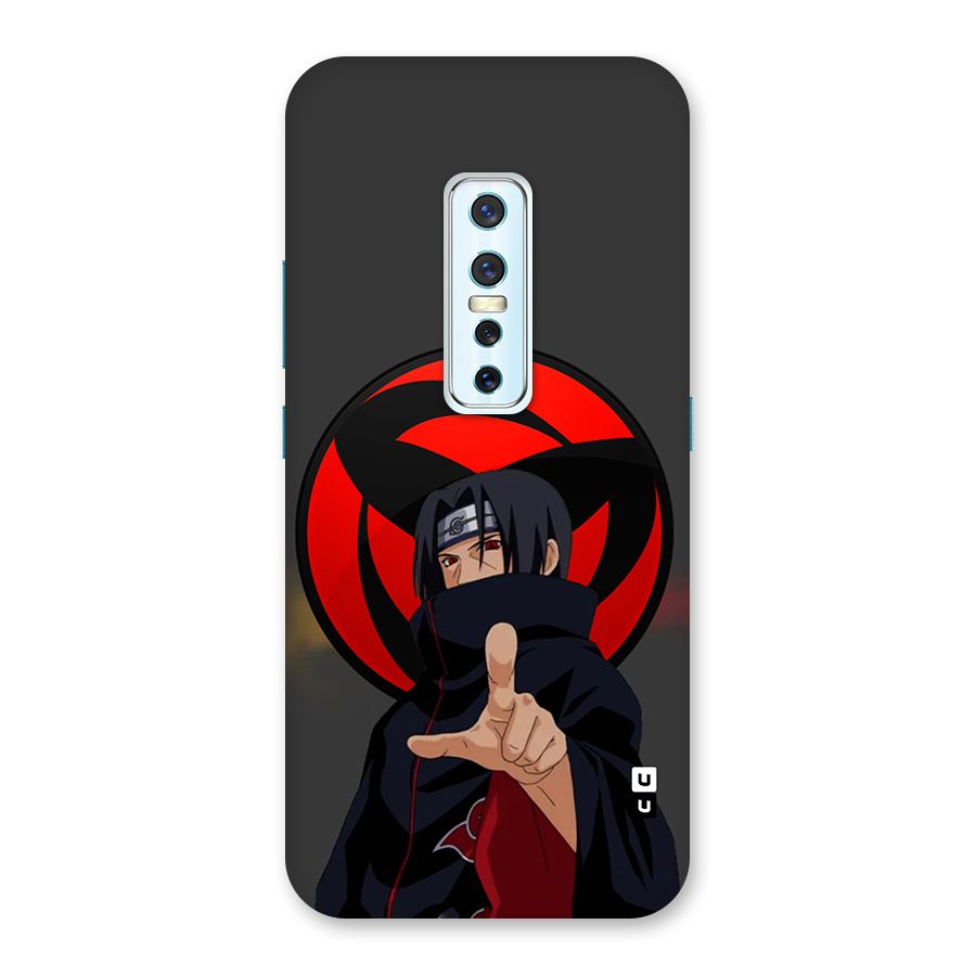 Itachi Uchiha With sharingan Back Case for Vivo V17 Pro