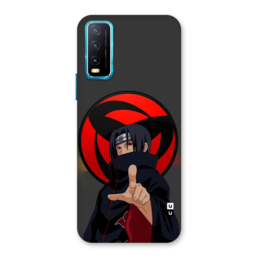 Itachi Uchiha With sharingan Back Case for Vivo Y20A