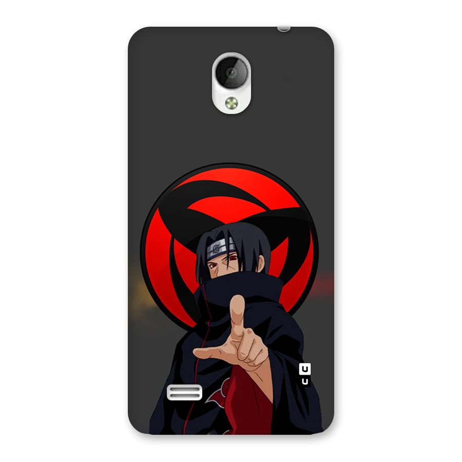 Itachi Uchiha With sharingan Back Case for Vivo Y21