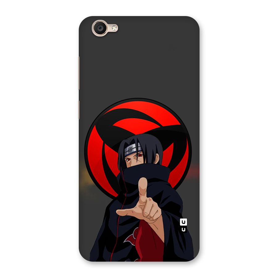 Itachi Uchiha With sharingan Back Case for Vivo Y55s