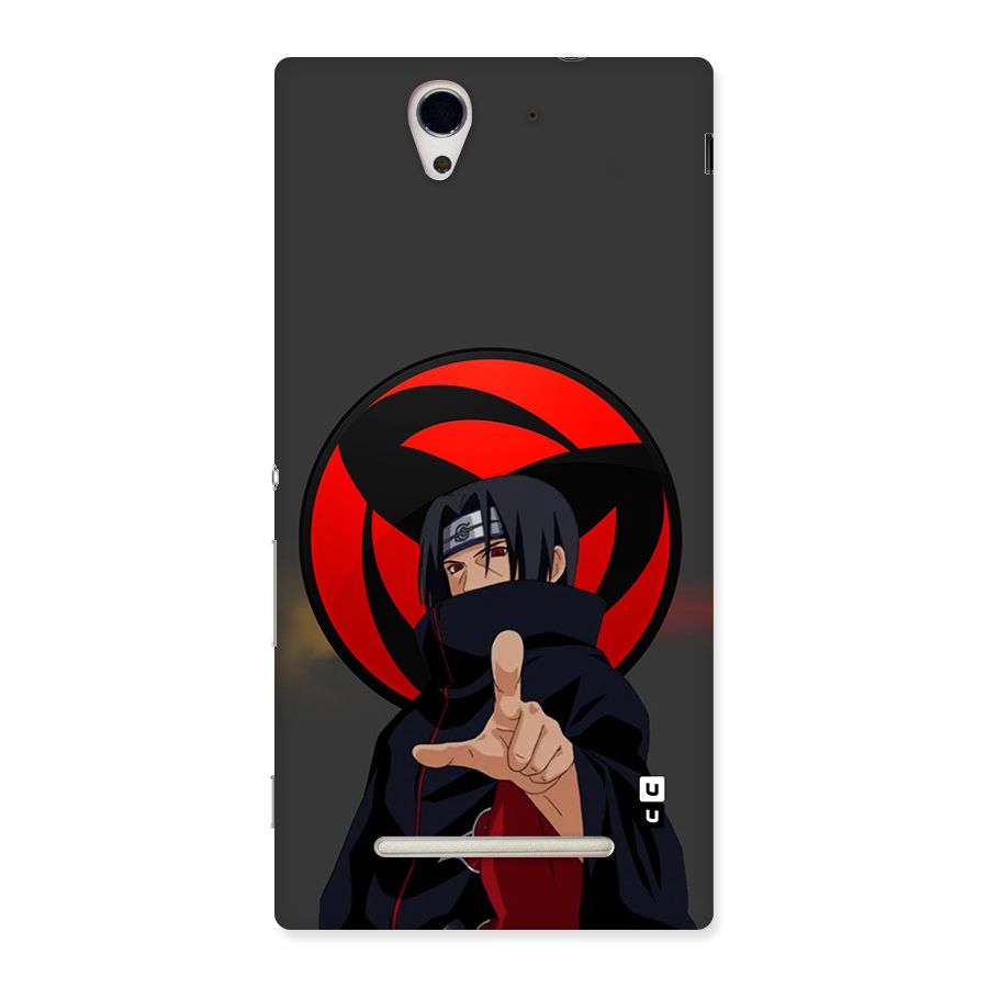 Itachi Uchiha With sharingan Back Case for Xperia C3