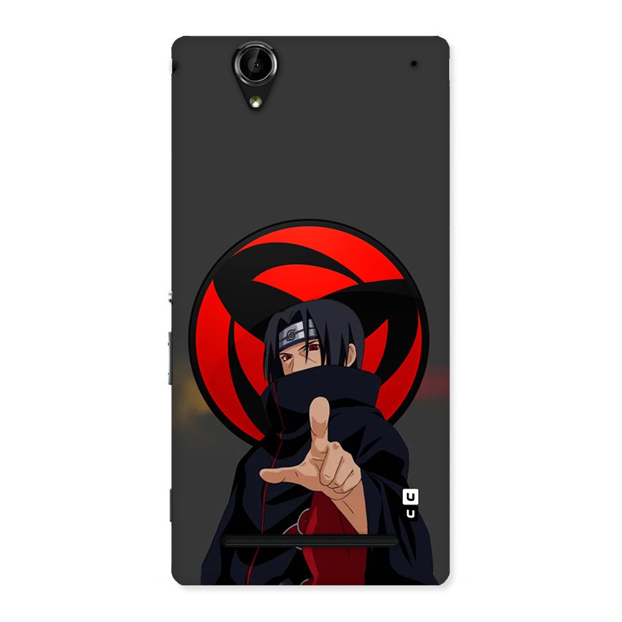 Itachi Uchiha With sharingan Back Case for Xperia T2