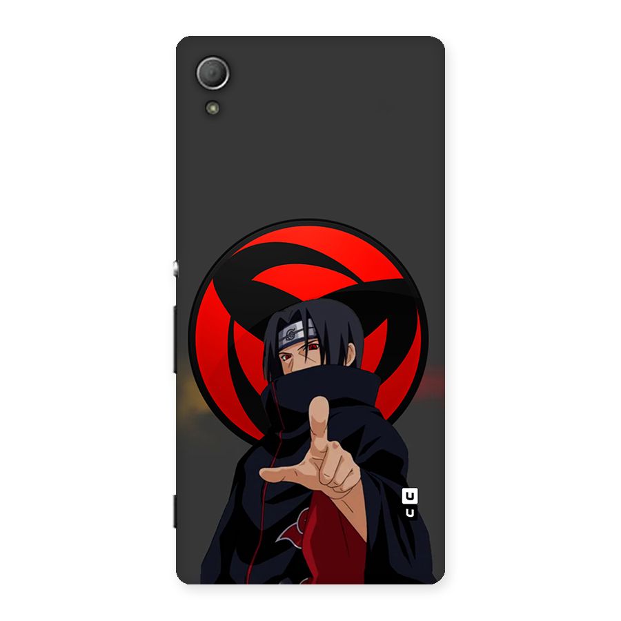 Itachi Uchiha With sharingan Back Case for Xperia Z3 Plus