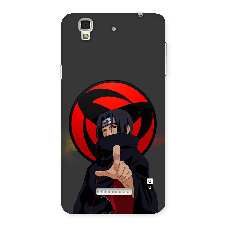 Itachi Uchiha With sharingan Back Case for Yureka