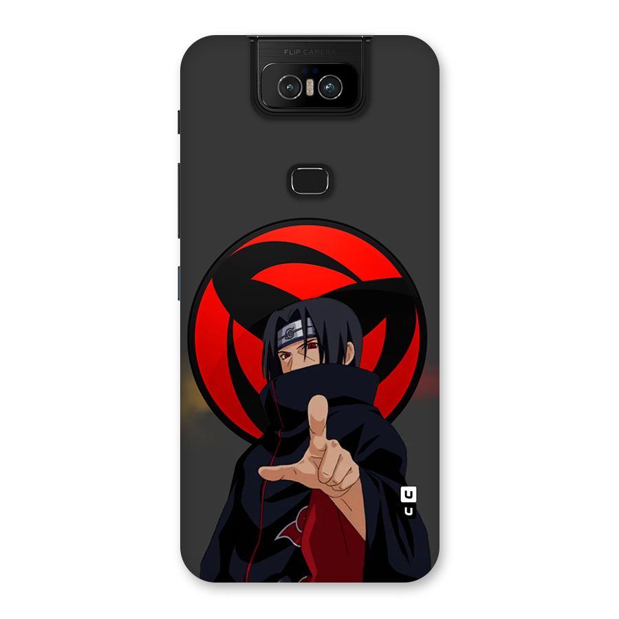 Itachi Uchiha With sharingan Back Case for Zenfone 6z
