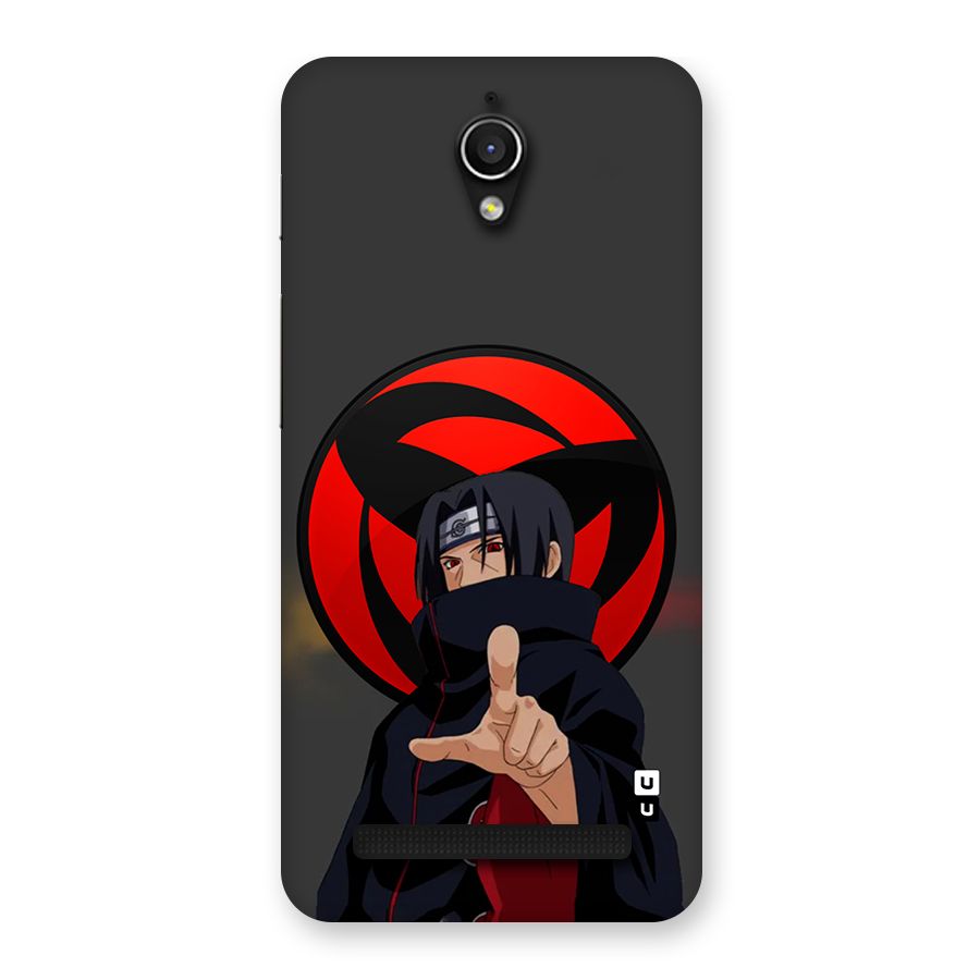 Itachi Uchiha With sharingan Back Case for Zenfone Go