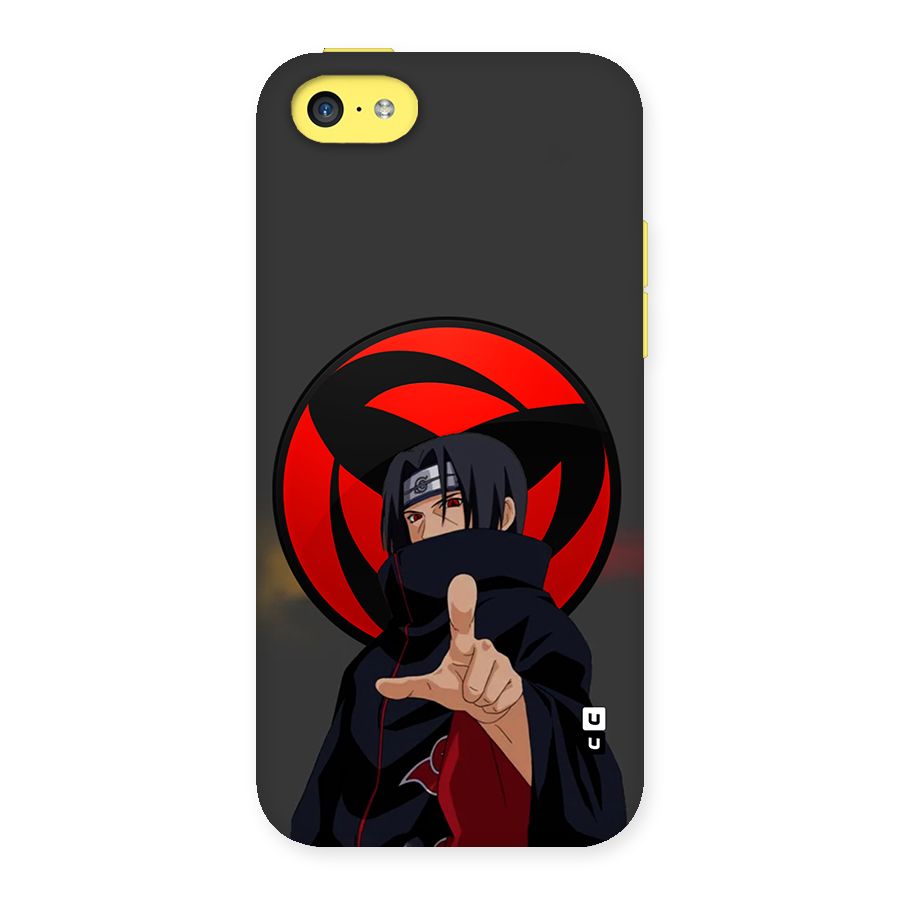 Itachi Uchiha With sharingan Back Case for iPhone 5C