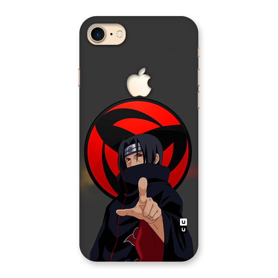 Itachi Uchiha With sharingan Back Case for iPhone 7 Apple Cut