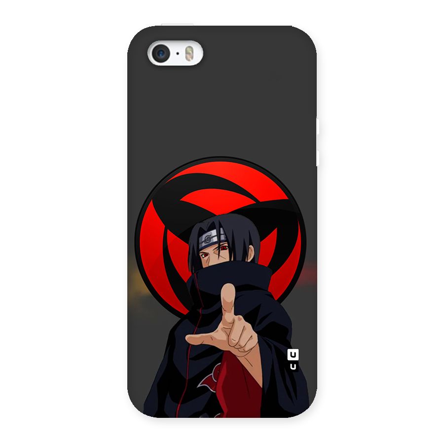 Itachi Uchiha With sharingan Back Case for iPhone SE 2016