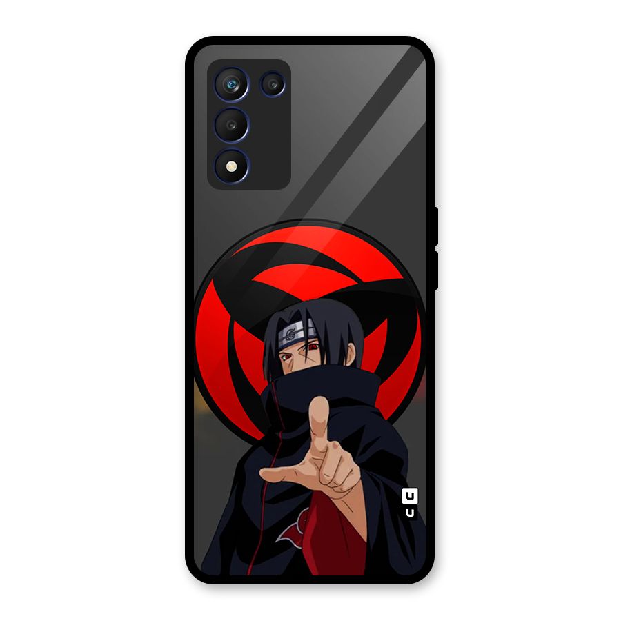 Itachi Uchiha With sharingan Glass Back Case for Realme 9 5G Speed